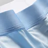 Underpants Men's ice silk underwear soft and breathable comfortable underwear men's solid antibacterial underwear sexy underwear 230330