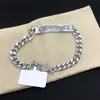 2024 Designer Pulseiras Chain Link Pulseira para Mulheres Cobre Moda Jóias Luxo Bangles Clássico Popular Europeu Homens Casal Pulseira com Sacos