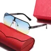 Lunettes de soleil polarisées Lunettes de soleil design Femmes Hommes Lunettes de soleil de luxe Voyage Sunproof Adumbral Beach Sunglass