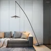 Golvlampor nordisk designer roterbar lampa järn tumlare svart 25w led hörn sovrum dekor vardagsrum stående ljus