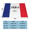 Couvertures 2023 France Football National Team Merchandise Blanket Super Soft World Soccer