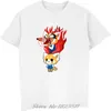 Herr t shirts sommar roliga aggretsuko skjorta män t-shirt manlig mode tecknad röd panda retsuko t-shirt camisetas hombre