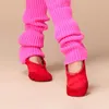 Stage desgaste da dança da barriga Prática infantil Sapatos macios dobráveis ​​para crianças sola larga de algodão respirável feminino