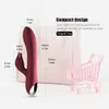 G Spot Vibrator Powerful Dildo Rabbit Vibrator for Women Clitoris Stimulation Massage Adult Sex Toys USB Rechargeable