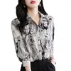 Женские блузки прекрасные китайские шелковые рубашки