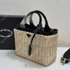 حقيبة مصممة عالية الجودة ذات سعة عالية منسوجة PBAG حقيبة اليد الكلاسيكية الموضة متعددة الاستخدام
