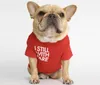 Vêtements pour chiens Vêtements pour animaux de compagnie Vêtements d'été pour chiens de petite et moyenne taille Jarre Aero Teddy Cotton T-Shirt Wholesale