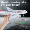 ElectricRC Aircraft Airbus A380 RC Aircraft Boeing 747 RC Aircraft Remote Control Aircraft 2.4G Fast Wing Aircraft Model RC Aircraft Children's Toys 230329