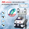 360 degree cryotherapy slimming equipment ultrasound cavitation treatments localized fat removal
