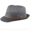 Breda brimhattar Bucket HT3136 Fashion Parentchild Summer Fedoras Breattable Straw Men Women Beach Cap Kids Trilby Fedora Jazz 230330