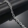 Correntes 10mm homens de aço inoxidável robusto elegante Cabo vintage Chain Chain Colar 2 Cor para jóias Fazendo 14-30 polegadas