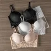 Reggiseni Reggiseno senza schienale Bralette invisibile Pizzo da sposa Intimo con schiena bassa Push Up siere Donna Lingerie senza cuciture Corsetto sexy BH 230330