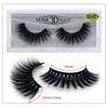 2 paires de Faux cils en vison 6D, bande sans couture, Extensions de cils vaporeux, Style croisé, doux, réutilisables, sans cruauté envers les animaux, 522