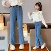 Clothing Sets Girls Clothes Set Blouse Jeans Spring Autumn For Casual Style Children