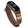 Children Digital Led horloges vergelijkbare items waterdichte slimme touchscreen horloges cartoon student sport kijken verjaardag cadeaus jongen meisje meisje armband