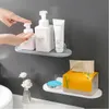 Étagère de salle de bain Étagère de toilette Poinçon gratuit Shampooing Étagère de douche Support de bouteille d'assaisonnement