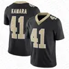 4 Derek Carr Alvin Kamara voetbalshirt Jamaal Williams Chris Olave Taysom Hill Tyrann Mathieu Jimmy Graham Drew Brees Marshon Lattimore Demario Davis Shaheed