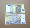 Neue gefälschte Geld Banknote Party 10 20 50 100 200 US -Dollar Euros Realistische Spielzeug -Bar -Requisiten Copy5942856HFK6KKMG