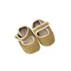 Pierwsze spacerowiczów maluch dzieci buty dla dziewcząt w koreańskim stylu vintage miękkie sole non ślizganie się słodkie bawełniane buty dla dzieci Pierwszy krok 230330