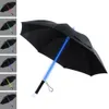 Guarda -chuvas plástico para caminhada vermelha transparente guarda -chuva masculino de lâmpada de lâmpada de lâmpada de lâmpada de pára -brisa à prova d'água 230330