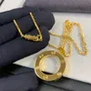 Collier LOVE Collier de créateur à trois diamants pour femmes Plaqué or 18K T0P qualité reproductions officielles marque designer bijoux cadeau d'anniversaire 007