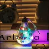 Kerstdecoraties bal transparant LED Decoratieve BB Licht Kerstmis Hanging Verjaardagsfeestje Decor Decor Duting Huis Gar Dhshr