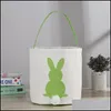Gift Wrap Easter Bunny Baskets Diy Rabbit Bags Storage Bag Canvas Ears Basket Put Eggs Drop Delivery Home Garden Festive Party Suppl Dheiw