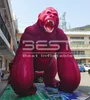 8m publicidad gigante personalizada Inflable A Big The Gorilla Modelo para la decoración Blower Up King Kong Planta Estatua inflable