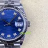 Clean Datejust Watch Cal.3235 Movement 36mm 904L Fine Steel Sapphire Crystal Glass Electropated Platinum Ring Super Light Waterproof Waterproof