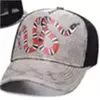 2023 Ball Caps Designers Mens Baseball Caps Brand Tiger Head Hats Bee Snake broderade Bone Men Women Casquette Sun Hat Gorras Sports Mesh Cap G1