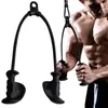 Accessoires Corde Triceps Ergonomique Facile à Prise En Main Antidérapante Robuste Poignée Tirante DIY Poulie Câble Attachement Gym Barre D'entraînement Améliorée