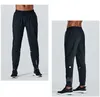 LL-C621 Men's Long Pants Yoga Outfits Men Running Sport Train Trousers Adult Sportswear Gym Exercise Fitness Wear Fast Dry Elastic Drawstring Breathable