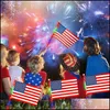 أطلقت أعلام اللافتة في أمريكا اليد الرابعة من JY Independence Day USA