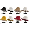 Wide Brim Hats Double-sided Foldable Bucket Hat Fisherman Sun Hat for Women Girls Outdoor Beh Visor Hats Anti-UV Wide Brim Sunscreen Cap Caps P230327