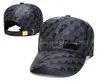 Klassisk designer Ball Cap High Quality Leather Fealises Men's Baseball Cap Fashion Women's Cap justerbar lyxvariation