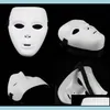 その他のお祝いのパーティー用品Jabbawo Mask Hip Hop Street Step Dance Bboy Male Halloween Stage Performance Masks Drop Delivery Dhuye