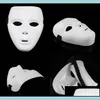 Autres fournitures de fête festives Masque Jabbawo Hip Hop Street Step Dance Bboy Male Halloween Stage Performance Masques Drop Delivery Home Dhuye