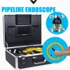 Ondersteuning DVR -functie HD Dual Lens Pipe Inspection System 360 graden rotatie riool