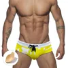 Underpants Mens Swimwear Bikini Swim Trunks Vacation Big Pouch-Cup Brand Briefs Comfortable