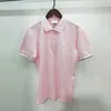 2023 Mens Polos 디자이너 T 셔츠 Mans Polos Homme 여름 셔츠 자수 티셔츠 하이 스트리트 트렌드 셔츠 탑 티즈