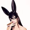 Party Masks Rabbit Mask Role Play Easter Rabbit Mask Halloween Carnival Party Bar Nightclub Costum Sexig Half Face Rabbit Ears 230329