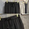 Abiti da uomo 2023 Primavera Estate Uomo Vestito Casual Pantaloni Pantaloni Business Classico Solido Non stirare Dritto Alla caviglia H148