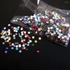 Комплекты для ногтей 1000 ПК/лот 3 мм смешанные цветовые стоки хрустальные бриллианты украшения