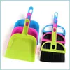 Cleaning Brushes Mini Colorf Desktop Brush Computer And Keyboard With Small Broom Dustpan Home Corner Tools Drop Delivery Garden Hou Dhwgc