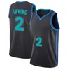 2 Kyrie Irving Throwback Dirk 41 Nowitzki Jersey Luka 77 كرة السلة Doncic Jerseys 75th