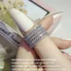 Solitaire Ring 2023 Novo Trendy Rose Gold Silver Color Marquise Round Eternity Band for Women Anniversary Gift Jewelry Wholesale R7213 Y2303
