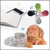 Autres fournitures pour animaux de compagnie Animaux de compagnie Smart Mini Gps Tracker Sans fil Bluetooth Compatible Antilost Dog Finder Locator Drop Delivery Home Garden Dhlx2