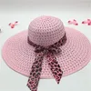 Cappelli a tesa larga Outdoor Women Summer Sun Protection Beach Hat Cap Parasole Lady Straw HatWide