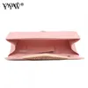 Evening Bags Fashion Crystal Sequin Clutch For Women Party Wedding Clutches Purse Female Pink Silver Wallets Bag Prom 230329