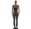 Varumärkesdesigner Kvinnor Tracksuits Fashion 2 Piece Set Vest Top Summer Jogging Suver Pullover Outfits